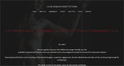 Desktop Screenshot of clubdebauchery.com